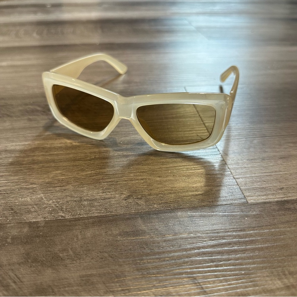 Cream sunglasses